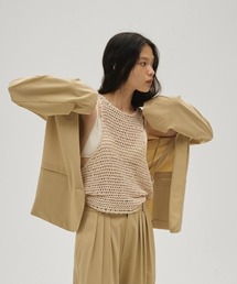 TODAYFUL(�g�D�f�C�t��)��Dry Touch Rough Jacket(�e�[���[�h�W���P�b�g)