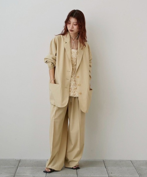 Dry Touch Rough Jacket（テーラードジャケット）｜TODAYFUL（トゥデイ