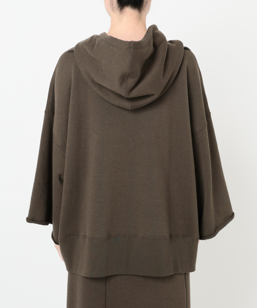 ウールミックスハーフジップフーディ（スウェット）｜AP STUDIO