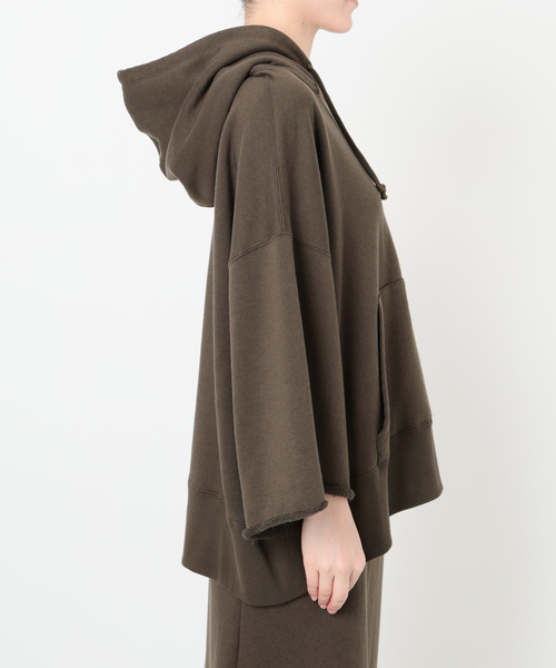 ウールミックスハーフジップフーディ（スウェット）｜AP STUDIO