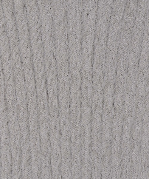 3.3 Field Trip （3.3フィールドトリップ）の「3.3 Field Trip／シャギースリムニット（ニット/セーター・レディース・ブラック/グレー/ネイビー/ボルドー・FREE）」の11枚目の写真