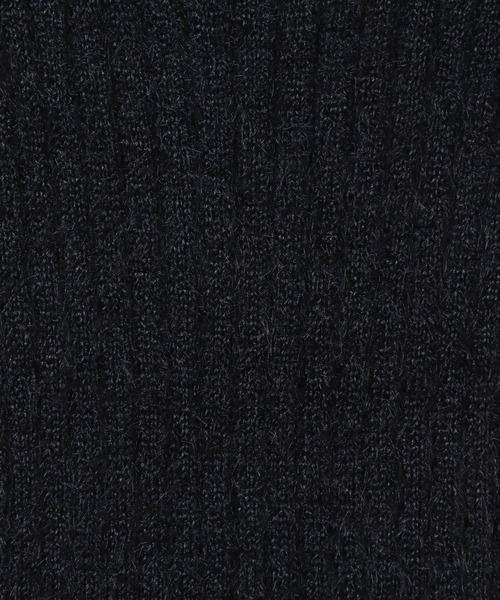 3.3 Field Trip （3.3フィールドトリップ）の「3.3 Field Trip／シャギースリムニット（ニット/セーター・レディース・ブラック/グレー/ネイビー/ボルドー・FREE）」の12枚目の写真