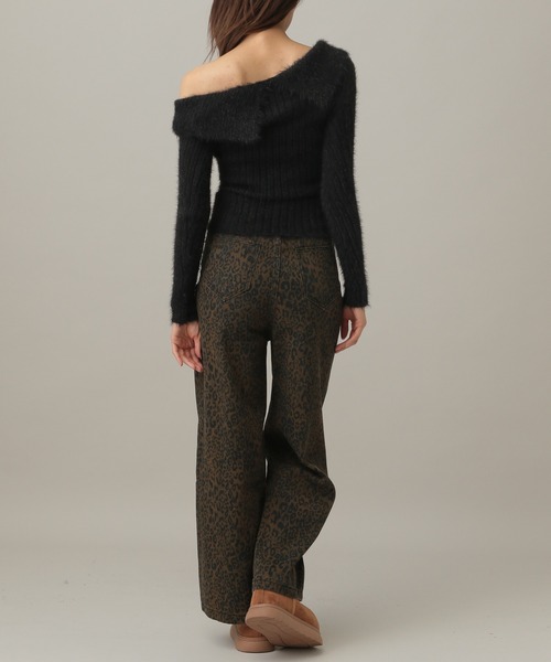 3.3 Field Trip （3.3フィールドトリップ）の「3.3 Field Trip／シャギースリムニット（ニット/セーター・レディース・ブラック/グレー/ネイビー/ボルドー・FREE）」の20枚目の写真