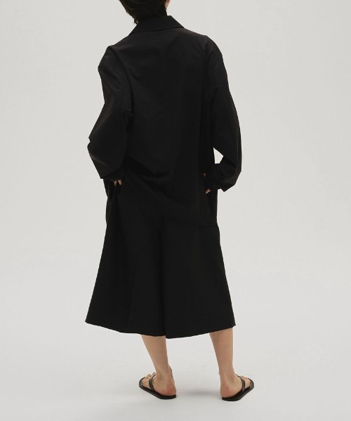 TODAYFUL（トゥデイフル）の「【TODAYFUL/トゥデイフル】Dry Touch Rough Jacket/ドライタッチラフジャケット（テーラードジャケット・レディース・ブラック/ベージュ・38/36）」の3枚目の写真