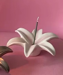ammy.(エイミードット)の【 ammy. / エイミードット 】 フラワー モチーフ インセンス ホルダー / お香立て(ルームフレグランス/お香)