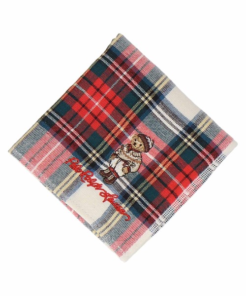 POLO RALPH LAUREN（ポロ ラルフ ローレン）の「レディース タオルハンカチ（ハンカチ/ハンドタオル・レディース・ネイビー/ピンク/アイボリー・FREE）」の2枚目の写真