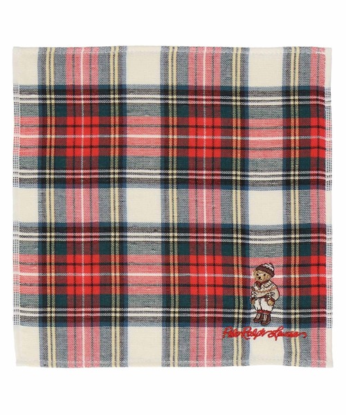 POLO RALPH LAUREN（ポロ ラルフ ローレン）の「レディース タオルハンカチ（ハンカチ/ハンドタオル・レディース・ネイビー/ピンク/アイボリー・FREE）」の4枚目の写真