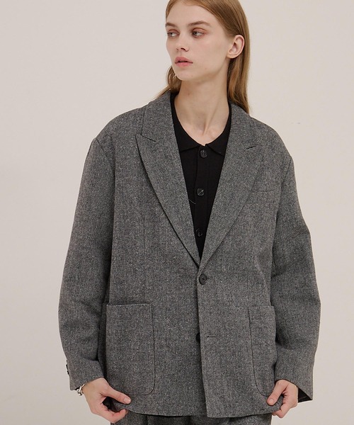 ETRO 多色 ツイード テーラードジャケット 新品未使用♡ ETRO 多色 ツイード テーラードジャケット 新品未使用♡ ツイード