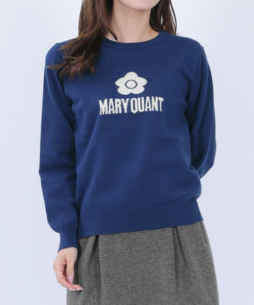 シンプルロゴニット プルオーバー（ニット/セーター）｜MARY QUANT