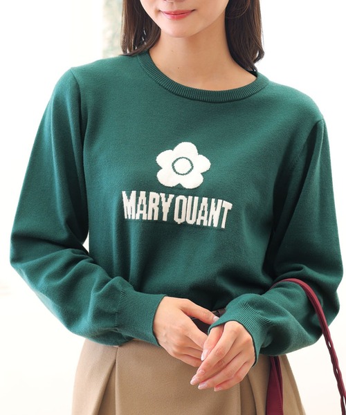 マリークワント（MARY QUANT）/シンプルロゴニット プルオーバー シンプルロゴニット プルオーバー（ニット/セーター）｜MARY QUANT