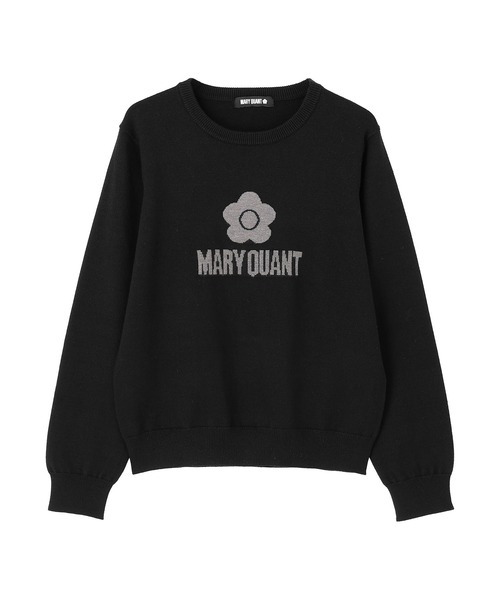 MARY QUANT（マリークワント）の「シンプルロゴニット プルオーバー（ニット/セーター・レディース・ブルー/ブラック/ホワイト/レッド/グリーン・M）」の10枚目の写真