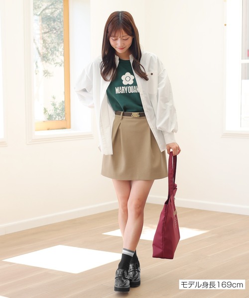 MARY QUANT（マリークワント）の「シンプルロゴニット プルオーバー（ニット/セーター・レディース・ブルー/ブラック/ホワイト/レッド/グリーン・M）」の16枚目の写真