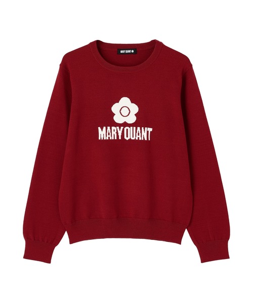 MARY QUANT（マリークワント）の「シンプルロゴニット プルオーバー（ニット/セーター・レディース・ブルー/ブラック/ホワイト/レッド/グリーン・M）」の21枚目の写真