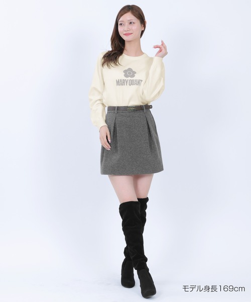 シンプルロゴニット プルオーバー（ニット/セーター）｜MARY QUANT