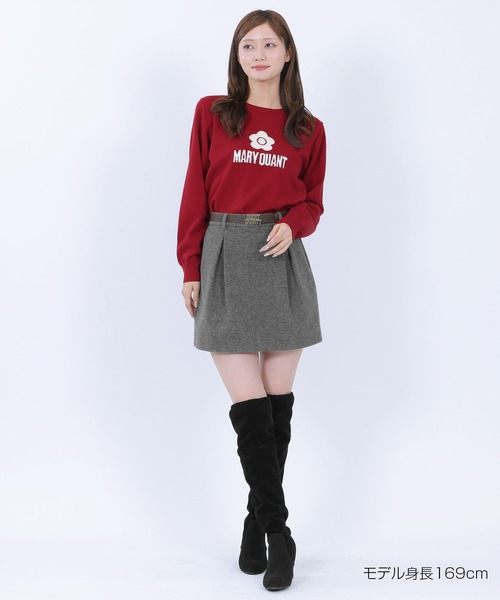 シンプルロゴニット プルオーバー（ニット/セーター）｜MARY QUANT