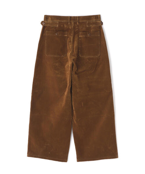 DANKE SCHON(ダンケシェーン)の「【WEB&DEPOT限定】DankeSchon/ダンケシェーン/FLOCKYDENIM PANTS(その他パンツ・メンズ・ブラウン/ブラック/ブラック系その他・M/L)」の6枚目の写真