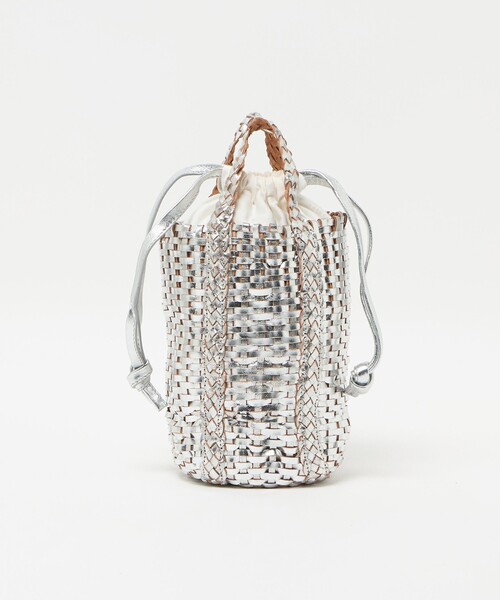 Steven Alan（スティーブンアラン）の「＜The Bagmati＞MESH MINI BAG SILVER COLOR/バッグ（ハンドバッグ・レディース・シルバー・FREE）」の3枚目の写真