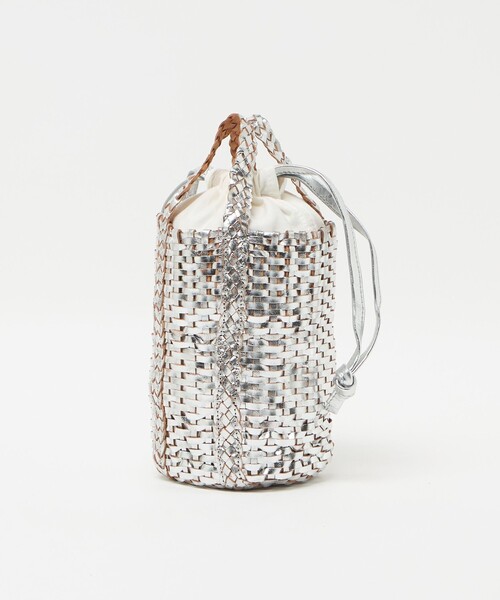 Steven Alan（スティーブンアラン）の「＜The Bagmati＞MESH MINI BAG SILVER COLOR/バッグ（ハンドバッグ・レディース・シルバー・FREE）」の4枚目の写真