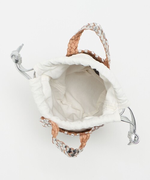 Steven Alan（スティーブンアラン）の「＜The Bagmati＞MESH MINI BAG SILVER COLOR/バッグ（ハンドバッグ・レディース・シルバー・FREE）」の7枚目の写真