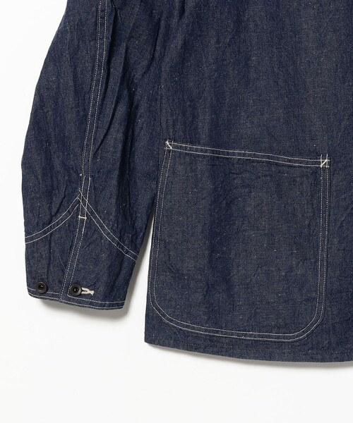 A VONTADE（アボンタージ）の「*A VONTADE / デニム カバーオール（ブルゾン・メンズ・インディゴブルー・LARGE/MEDIUM/SMALL）」の4枚目の写真