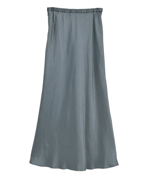 1er Arrondissement(プルミエアロンディスモン)の「ヴィンテージサテンスカート(スカート・レディース・グレー系その他5/ブラック系その他3/オフホワイト・38/36)」の5枚目の写真