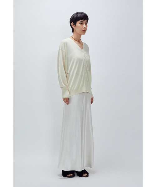 1er Arrondissement(プルミエアロンディスモン)の「ヴィンテージサテンスカート(スカート・レディース・グレー系その他5/ブラック系その他3/オフホワイト・38/36)」の13枚目の写真