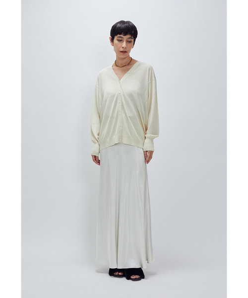 1er Arrondissement(プルミエアロンディスモン)の「ヴィンテージサテンスカート(スカート・レディース・グレー系その他5/ブラック系その他3/オフホワイト・38/36)」の14枚目の写真