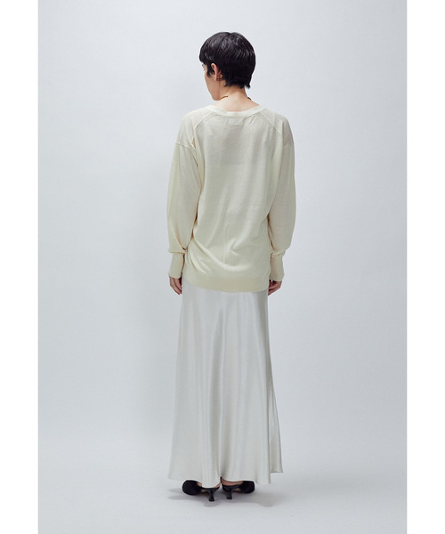 1er Arrondissement(プルミエアロンディスモン)の「ヴィンテージサテンスカート(スカート・レディース・グレー系その他5/ブラック系その他3/オフホワイト・38/36)」の15枚目の写真