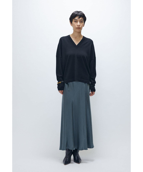 美品 プルミエ アロンディスモン ヴィンテージ サテン スカート ウォッシャブル 追加】ヴィンテージサテンスカート】｜1er Arrondissement（プルミエ