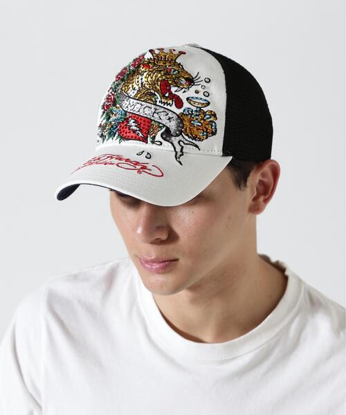 Ed Hardy/エド ハーディー/ED HARDY CROWN R-STONE CAP（キャップ