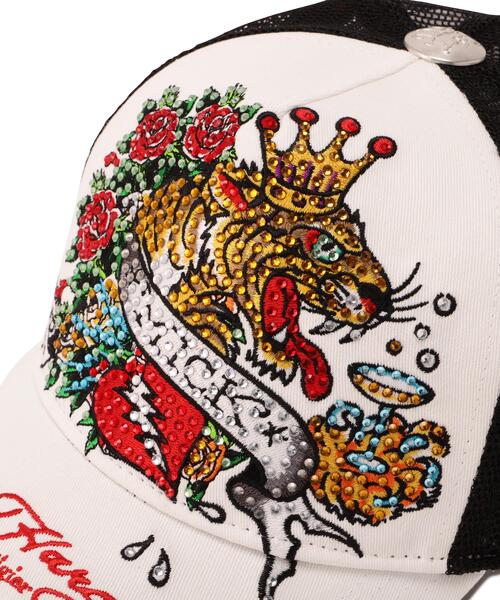 Ed Hardy/エド ハーディー/ED HARDY CROWN R-STONE CAP（キャップ