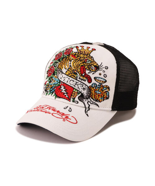Ed Hardy/エド ハーディー/ED HARDY CROWN R-STONE CAP（キャップ