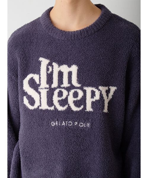 ジェラートピケ パウダースリーピーロゴジャガードプルオーバー＆ロングパンツ パウダースリーピーロゴジャガードプルオーバー＆ロングパンツセット