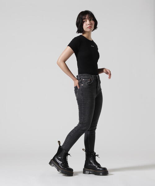 WHITELAND（ホワイトランド）の「WHITELAND/ホワイトランド/CHIBI TEE（Tシャツ/カットソー・レディース・ブラック/ホワイト・F）」の5枚目の写真