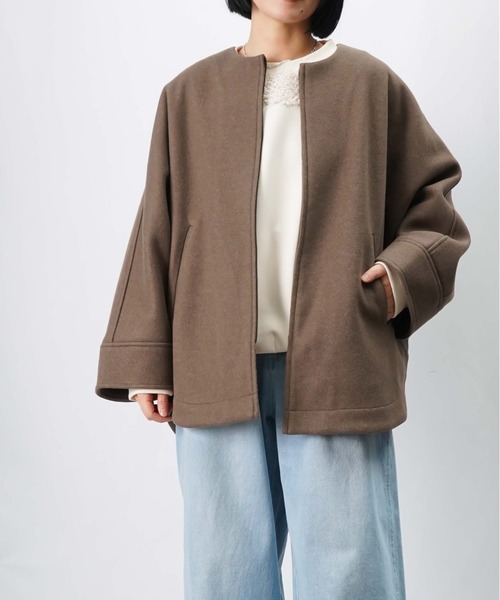 LUCA/LADY LUCK LUCA（ルカ/レディラックルカ）の「LC/LLL ブークレー切替カットソー（Tシャツ/カットソー・レディース・ブラック/アイボリー/グレー・FREE）」の19枚目の写真