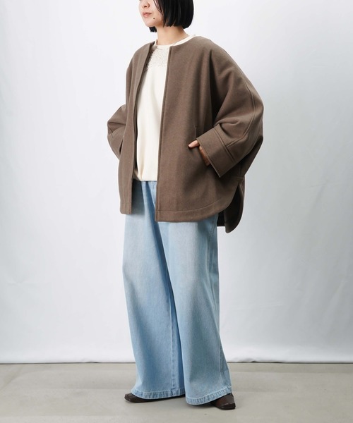 LUCA/LADY LUCK LUCA（ルカ/レディラックルカ）の「LC/LLL ブークレー切替カットソー（Tシャツ/カットソー・レディース・ブラック/アイボリー/グレー・FREE）」の20枚目の写真