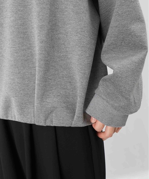 LUCA/LADY LUCK LUCA（ルカ/レディラックルカ）の「LC/LLL ブークレー切替カットソー（Tシャツ/カットソー・レディース・ブラック/アイボリー/グレー・FREE）」の11枚目の写真