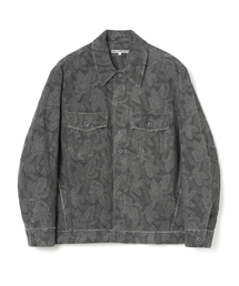 Millo Archive（ミロ アーカイブ）の「ミックスドファブリックシャツジャケット [チャコールグレー]（その他アウター）」