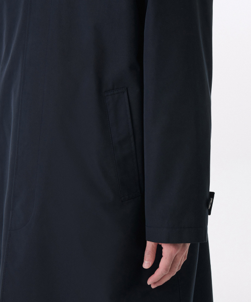 MUSINSA STANDARD（ムシンサスタンダード）の「オーバーサイズバルマカントレンチコート[ネイビー]（トレンチコート・メンズ・その他・MEDIUM/LARGE/X-LARGE）」の7枚目の写真