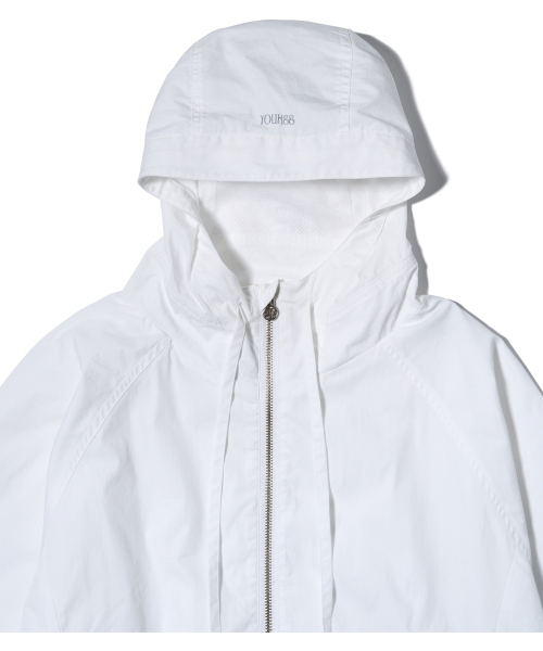 YOUHEE(ユヒ)の「RUFFLE DETAILED WINDBREAKER WHITE(その他アウター・レディース・その他・FREE)」の6枚目の写真