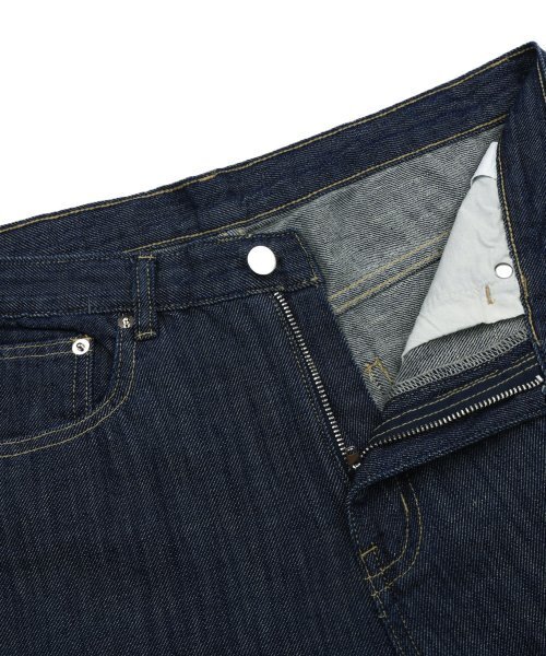 TRILLION(トリリオン)の「(夏生地)バイオストーンウォッシングサマークールワイドデニムパンツ(SUMMER INDIGO)(デニムパンツ・レディース・その他・SMALL/MEDIUM/LARGE/X-LARGE)」の5枚目の写真