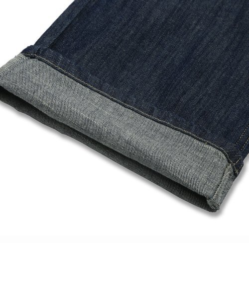 TRILLION(トリリオン)の「(夏生地)バイオストーンウォッシングサマークールワイドデニムパンツ(SUMMER INDIGO)(デニムパンツ・レディース・その他・SMALL/MEDIUM/LARGE/X-LARGE)」の8枚目の写真
