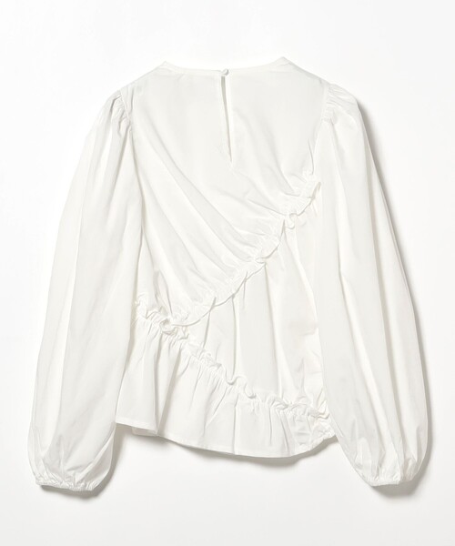 GHOSPELL(ゴスペル)の「GHOSPELL / Caro Asymmetric Top(シャツ/ブラウス・レディース・オフホワイト・SMALL)」の9枚目の写真