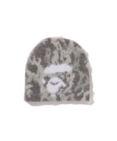 WILD LEOPARD PATTERN APE FACE KNIT CAP（ニットキャップ/ビーニー