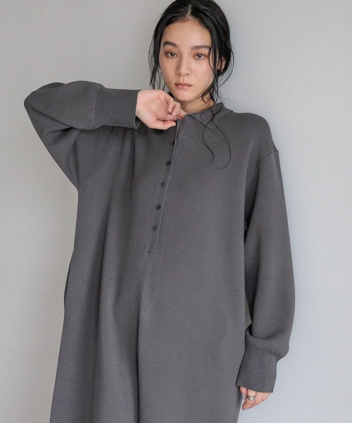 ニットジャンプスーツ 606911（つなぎ/オールインワン）｜LOWRYS FARM