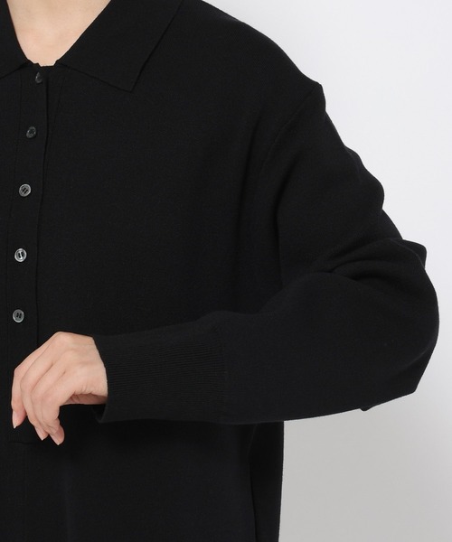 LOWRYS FARM（ローリーズファーム）の「ニットジャンプスーツ　606911（つなぎ/オールインワン・レディース・ブラック/グレー・FREE）」の13枚目の写真