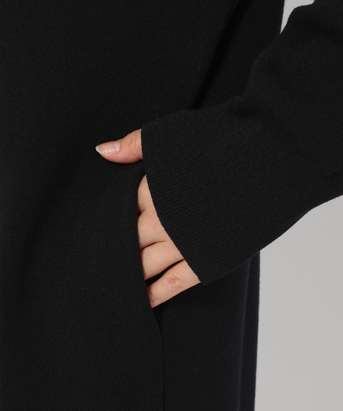 LOWRYS FARM（ローリーズファーム）の「ニットジャンプスーツ　606911（つなぎ/オールインワン・レディース・ブラック/グレー・FREE）」の14枚目の写真