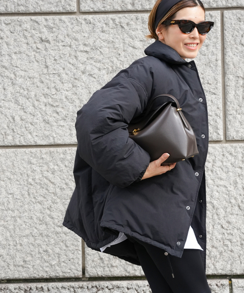 CALUX/キャラクス】PUFFER COACH JACKET（ダウンジャケット/コート