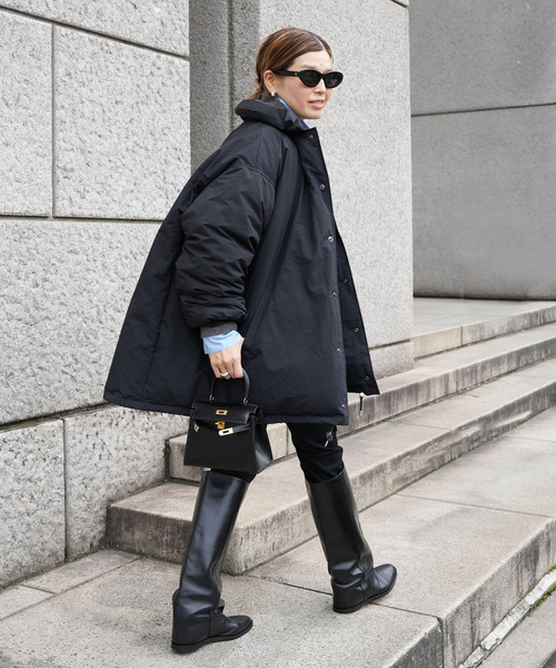 CALUX/キャラクス　PUFFER COACH JACKET ジャケット CALUX/キャラクス】PUFFER COACH JACKET（ダウンジャケット/コート