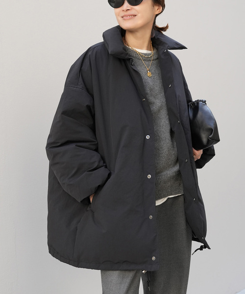 CALUX/キャラクス】PUFFER COACH JACKET（ダウンジャケット/コート